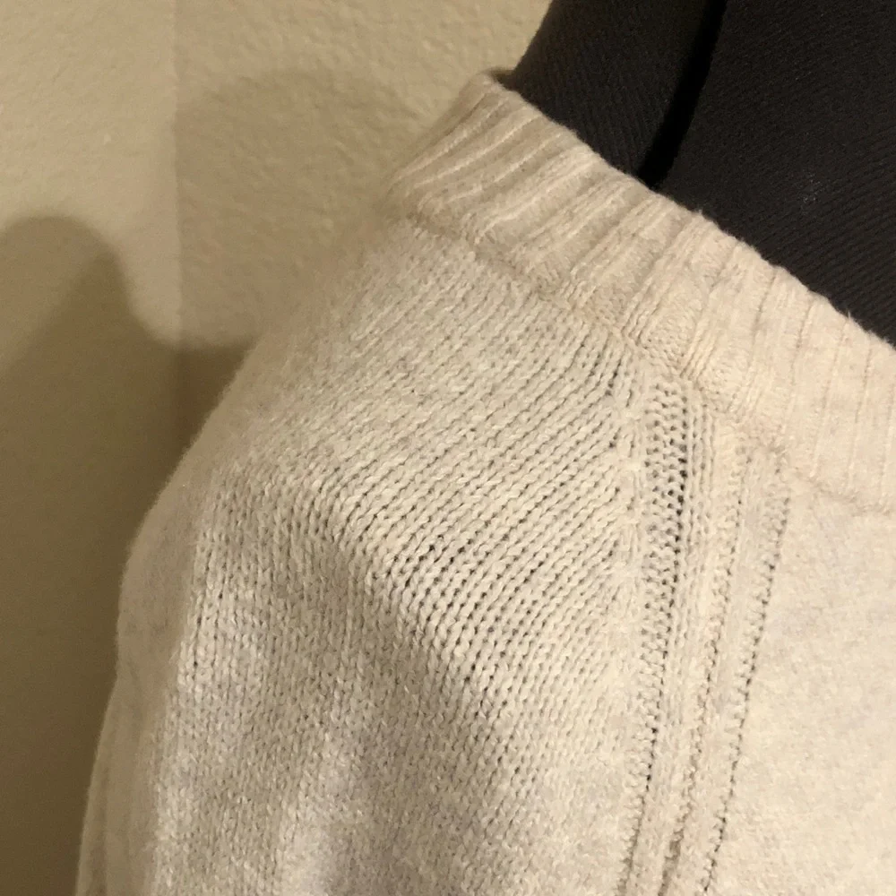 Old Navy Cozy Sosoft Crewneck Women's Sweater in Cream - Picture 2 of 13